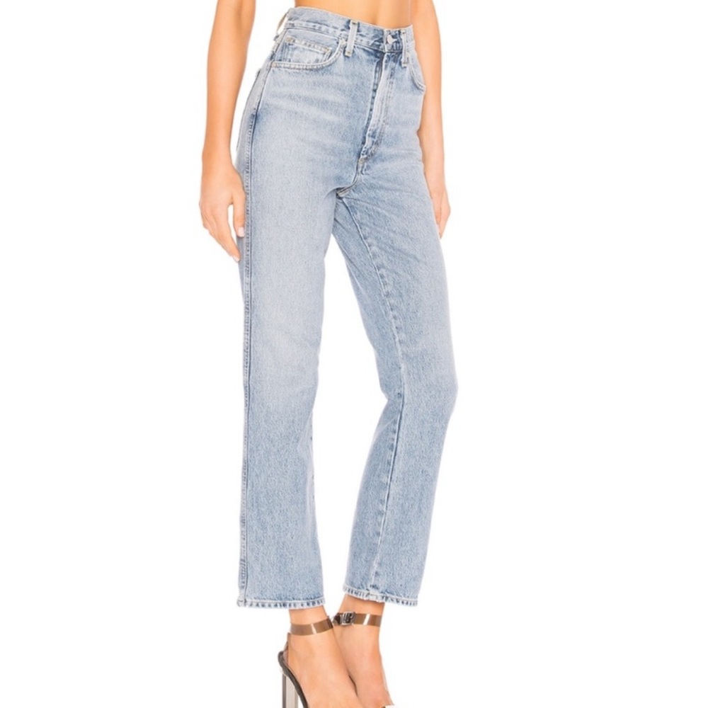 Agolde Pinch Waist Denim High Rise Jean Size 25